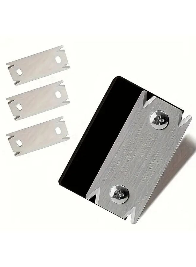 Orange Manual Edge Banding Trimmer Planer Tool With 4 Angles And Three Blades - Image 1